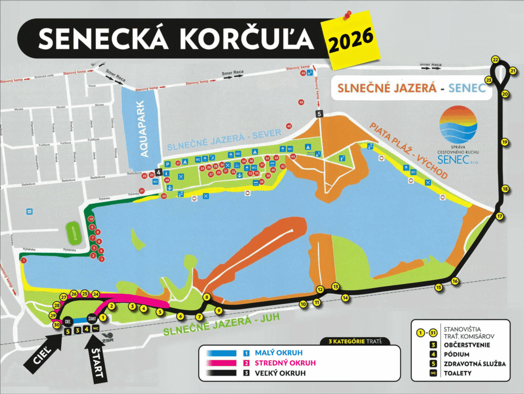 Senecká korčuľa MAPA 2026